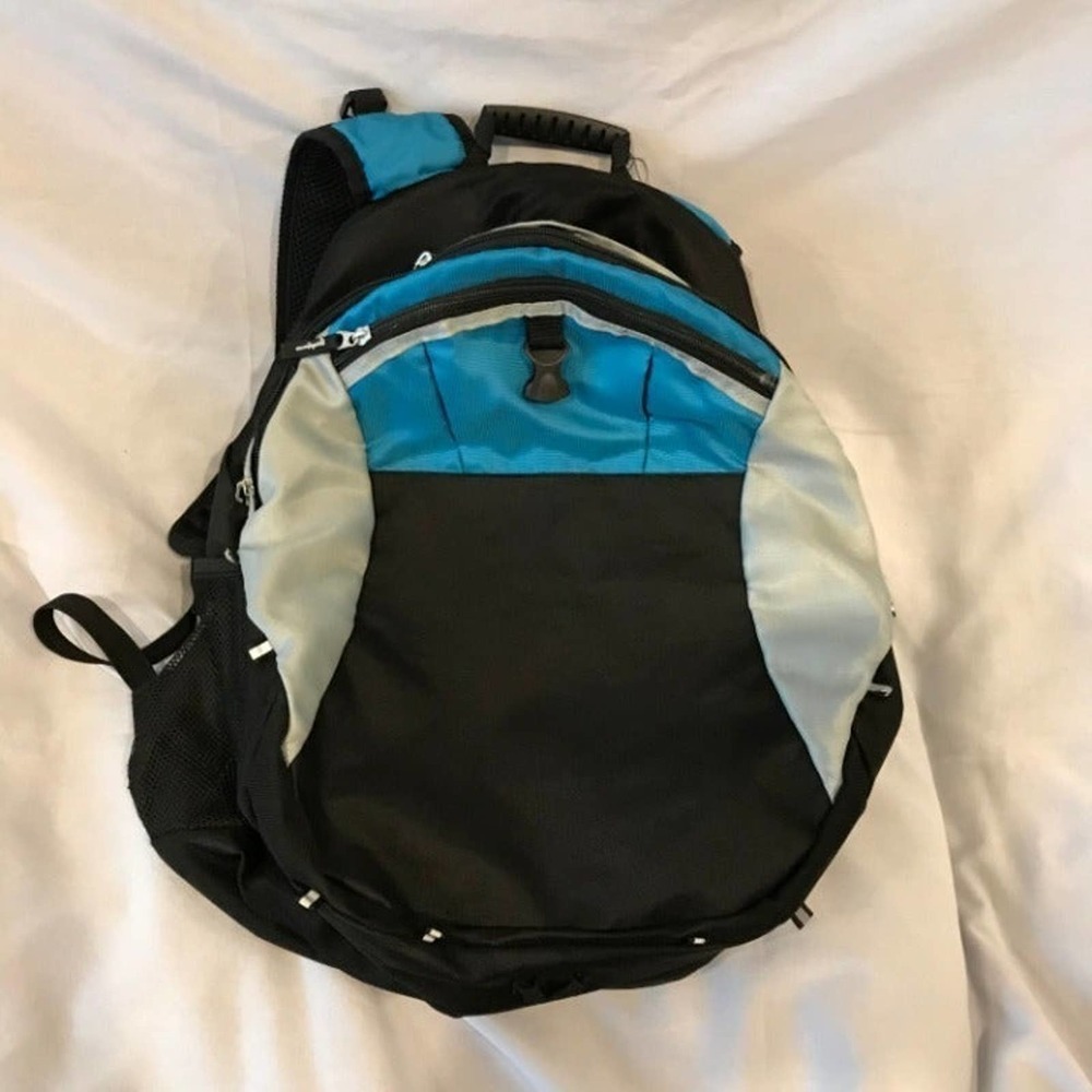 Black & Teal Standard Blackpack